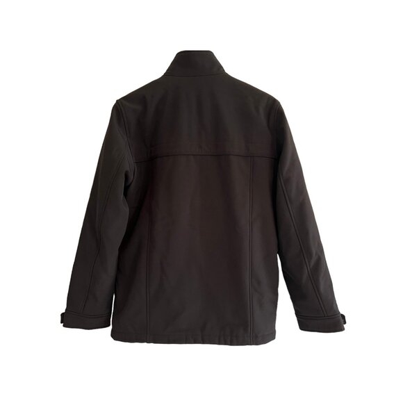 Men's Dockers Softshell Jacket with Quilted Lining Black, Size Small 40" Chest - Picture 2 of 9